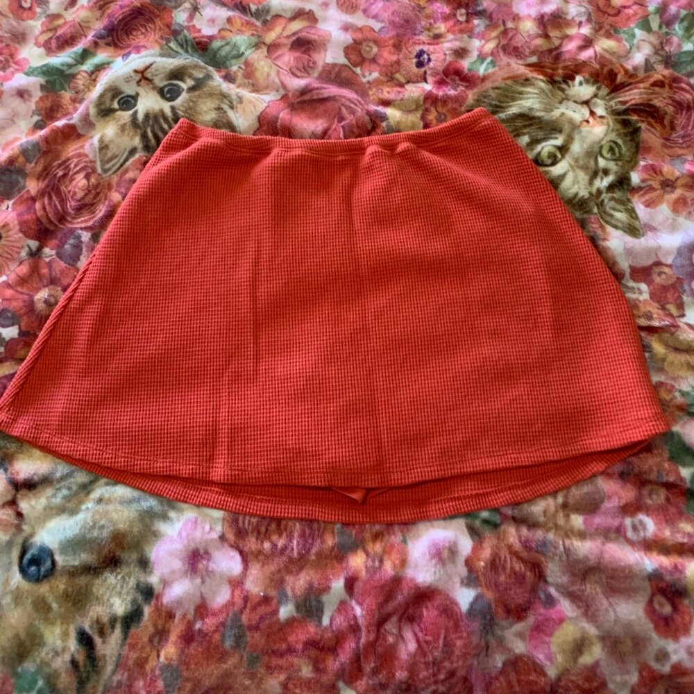 NWOT Noble Waffle Skort in Paprika